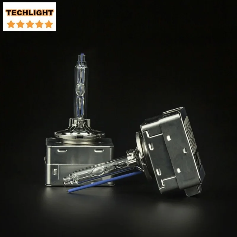 TECHLIGHT D1S D2S D3S D4S HID Bulbs xenon headlight bulb D1 D2 D3 D4 D1R D2R D3R D4R headlamp light 4300K 6000K 8000K | Автомобили и