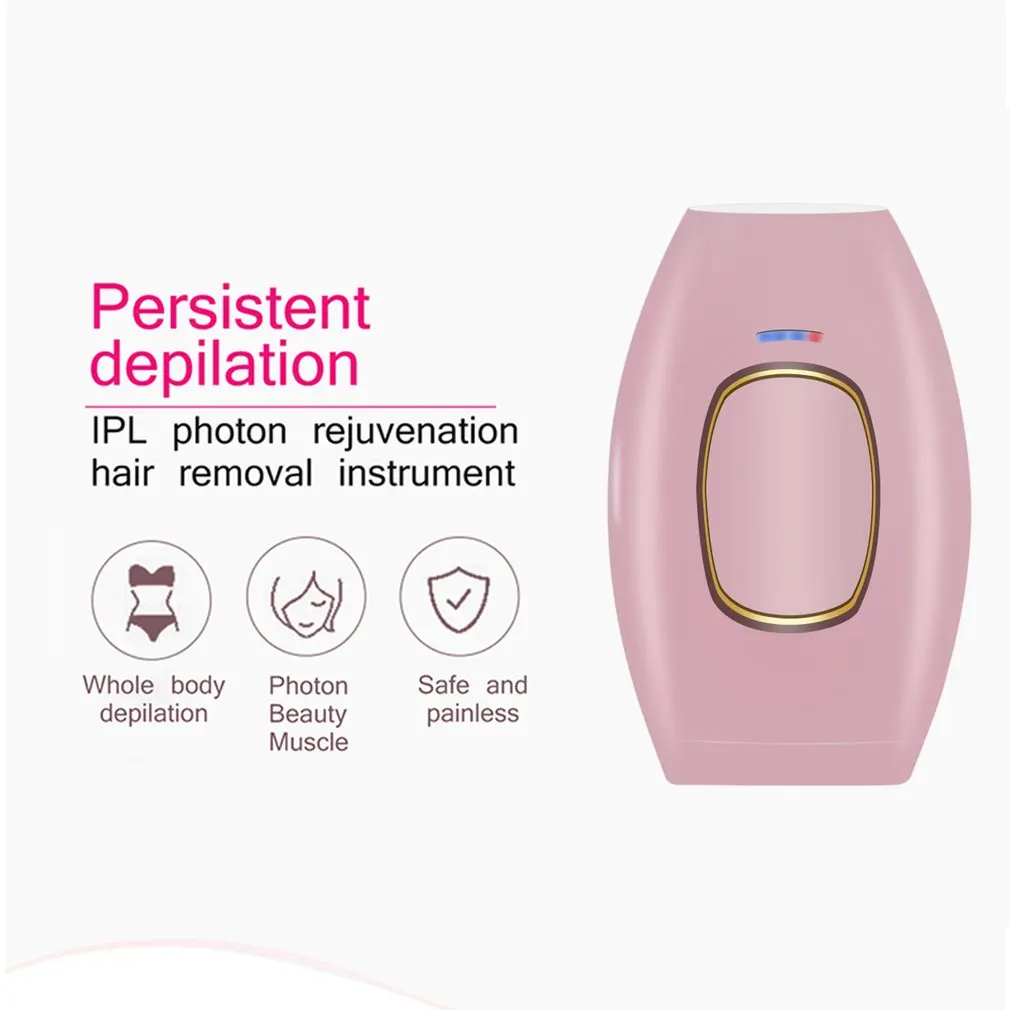300000 Flash Household IPL Laser Epilator Hair Removal Lady Shaver Mini Portable Body Facial Hair Remover Machine For Women Men