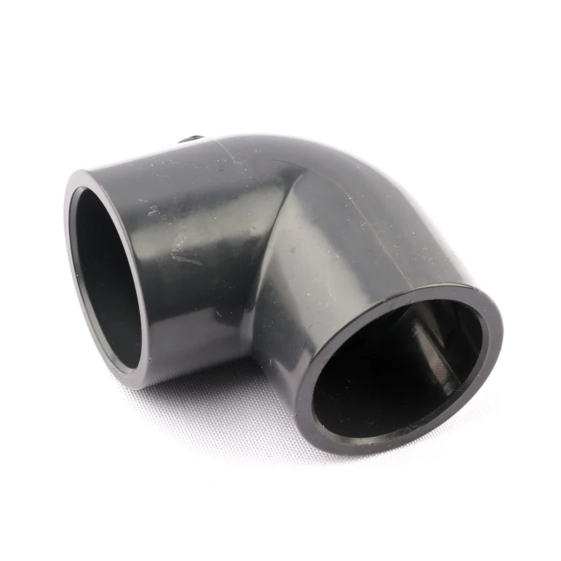 5Pcs Inner Diameter 50mm PVC 90 Degree Elbow Connector High Quality Plastic Irrigation Water Pipe Fittings 90 Degree Elbow Joint