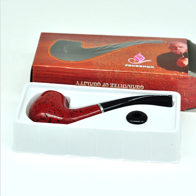 Wooden Smoking Pipe Cigarettes Cigar Pipes Handmade Tobacco Tools Smoker Gift | Дом и сад