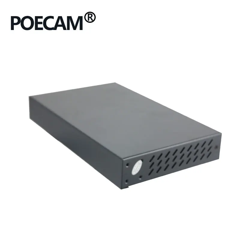 Desktop 9 портов poe коммутатор 1 восходящем 8 PoE IEEE802.3af 48 v для dahua hik wapa ip камера точка