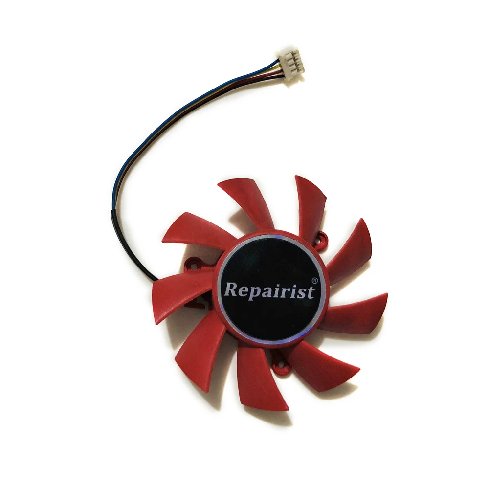 GPU радиатор RX 570 Графика карты вентилятор для Phantom игровой M1 Radeon RX570 8G/4G видео карт в
