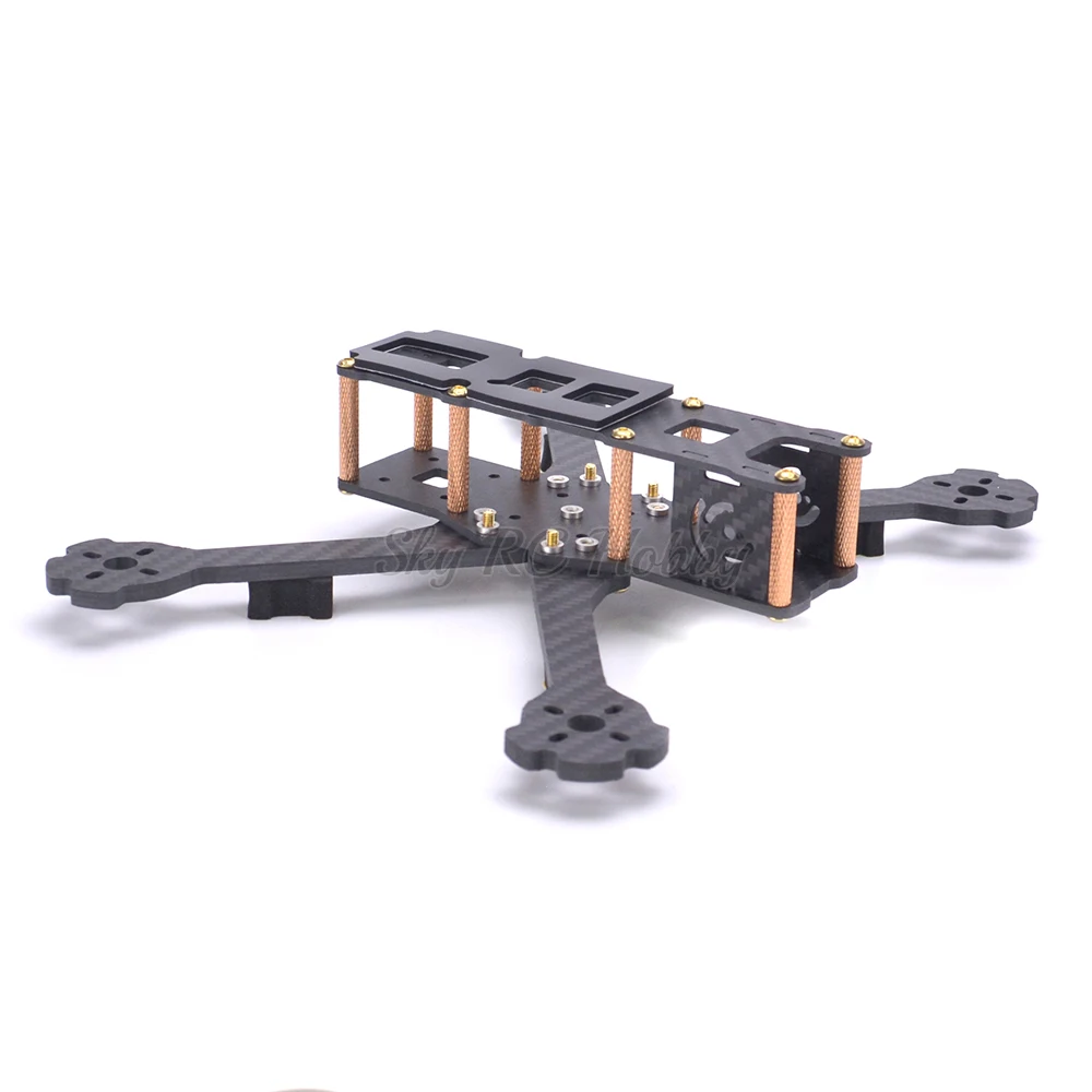 QAV-R 2 II 5 дюймов 220 220 мм/6 дюймов 260 260 мм/7 дюймов 300 мм Фристайл Квадрокоптер рамка FPV из чистого углеродного волокна крест гоночный Дрон