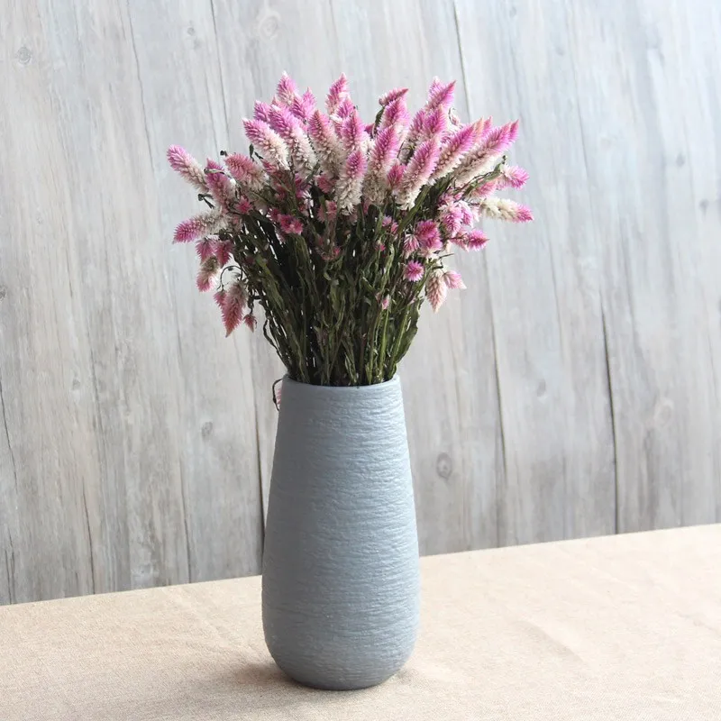 

Phoenix tail pink dry flowers small fresh floral bouquets home photo decoration real flowers Free Shipping