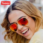 Yoovos 2021 винтажные классические солнцезащитные очки женскиемужские брендовые дизайнерские роскошные солнцезащитные очки для женщин в стиле ретро для вождения