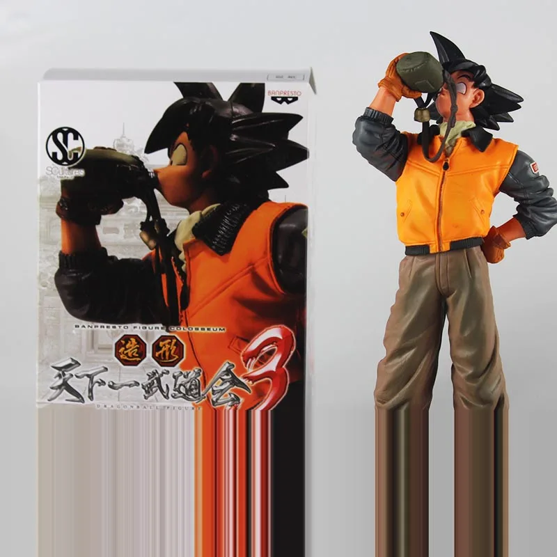 2 стиля Dragon Ball Z ПВХ фигурка игрушка питьевая вода Сон Гоку ямча скульптуры большая модель Dragon Ball kentaichi budokai подарок