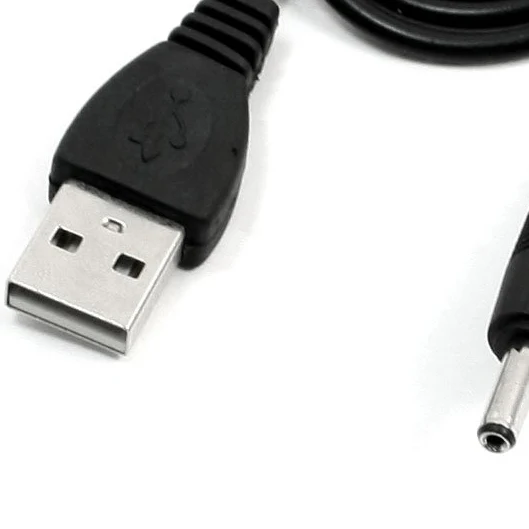 Топ 3 5 мм х 1 черный USB кабель свинцовое зарядное устройство Шнур питания|Кабели