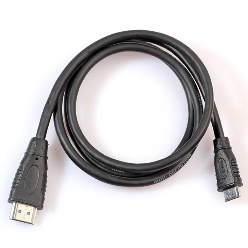 1 м 19 + 1080p кабель Vidoe для ПК камеры Mini Hdmi Hd видео Линия компьютера | Электроника