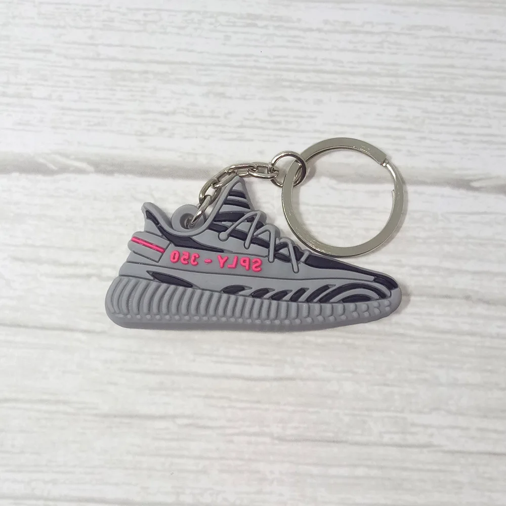 Z4 Мини Силиконовый BOOST 350 V2 брелок в форме обуви сумка Шарм для женщин мужчин детей брелок для ключей Подарочный SPLY-350 шикарный брелок в виде кроссовка - Цвет: Z4