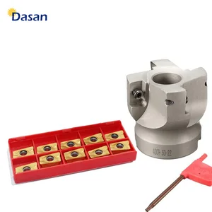 BAP400R 50 63 80 сменная фреза APMT1604PDER твердосплавные вставки, торцевая фреза под прямым углом, наплечная фреза, набор режущих инструментов