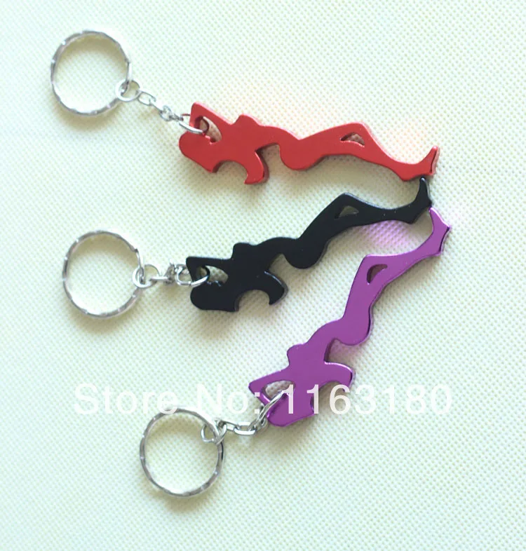 36 шт./лот алюминиевый открывалка для бутылок брелок бар пива сексуальные женские