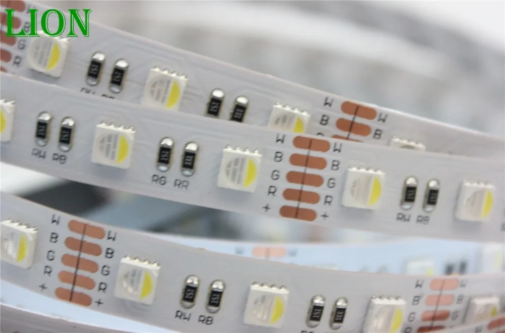 Водонепроницаемая светодиодная лента RGBW чип SMD 5050 12 В гибсветильник RGB +
