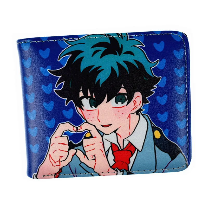 Короткий кошелек из аниме Моя геройская Академия с держателем для карт и
