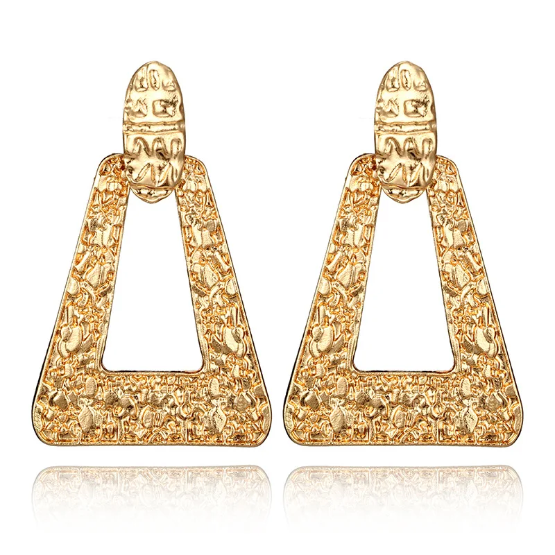 1 пара модные серьги подвески в стиле панк из золотого сплава для женщин