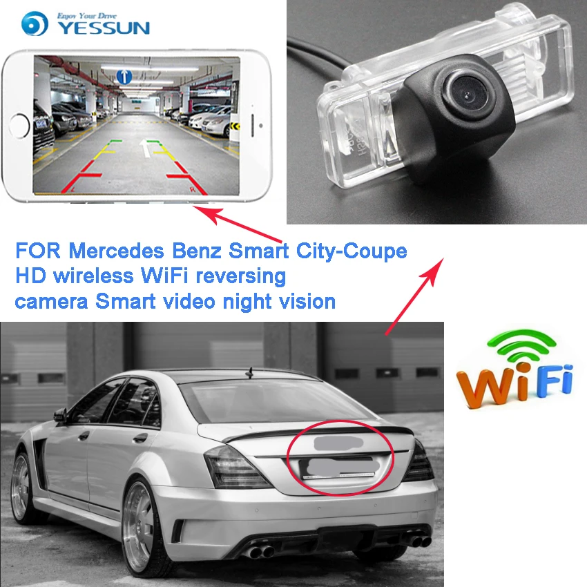 YESSUN New Ariival car HD Parking Reverse wireless Camera for Dodge Freightliner Sprinter 2007~2010 HD Video