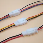 5 комплектов 2,8 мм 234 контактный штекер гнездовой разъем автомобильный клеммный блок гнездовой терминал провод длина 10 см