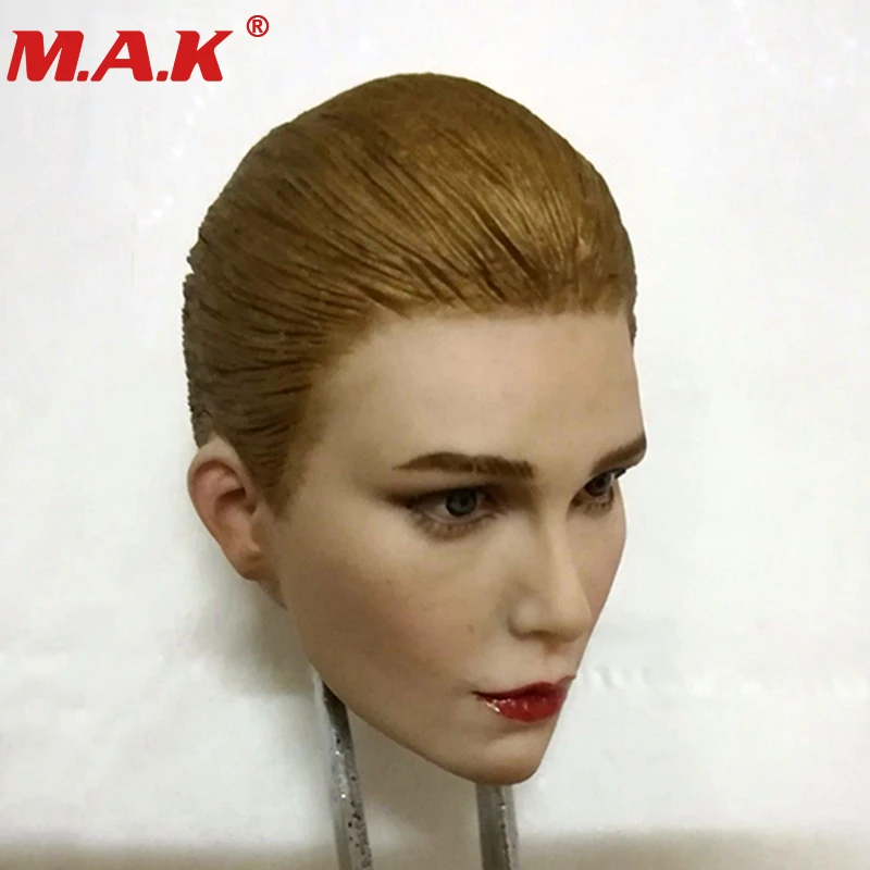1:6 весы Шэрон Стоун женский для девочек головной лепить манекен головы резьба