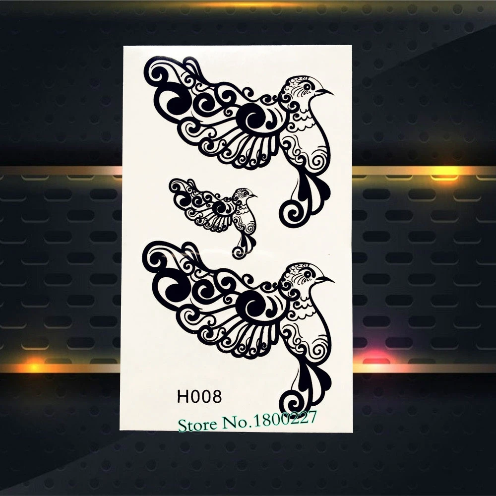 Симпатичная лапа собаки водонепроницаемая временная татуировка для женщин и