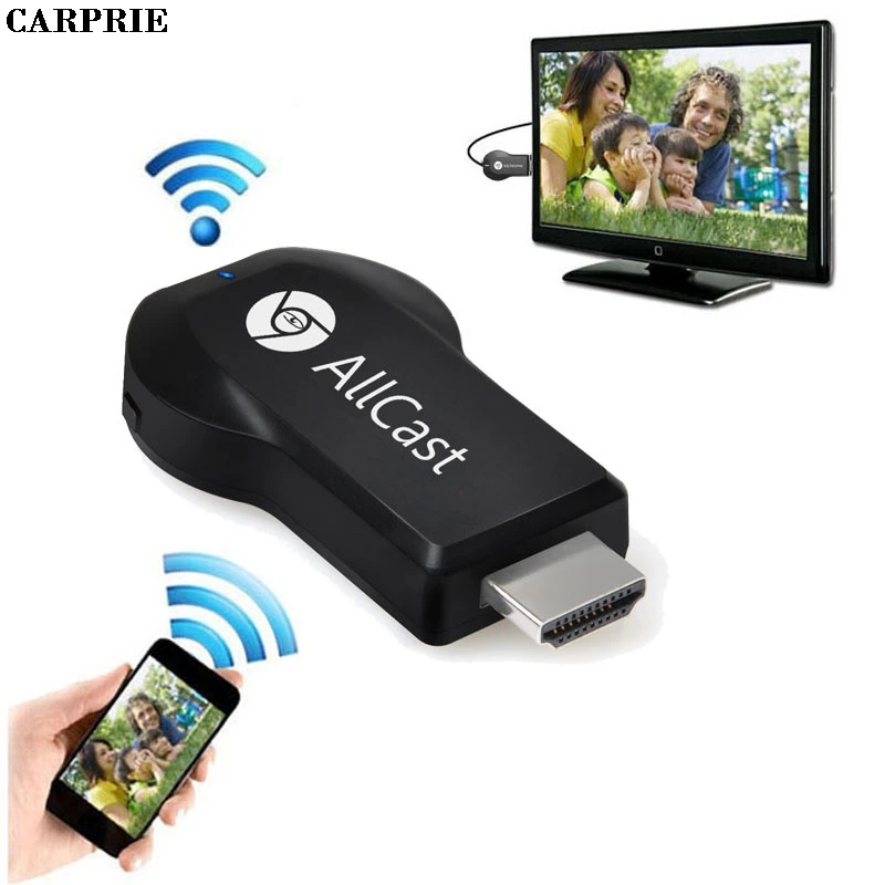 CARPRIE Allcast Wifi Дисплей HDMI 1080P ТВ ключ приемник подходит для смартфона ноутбука тв LX