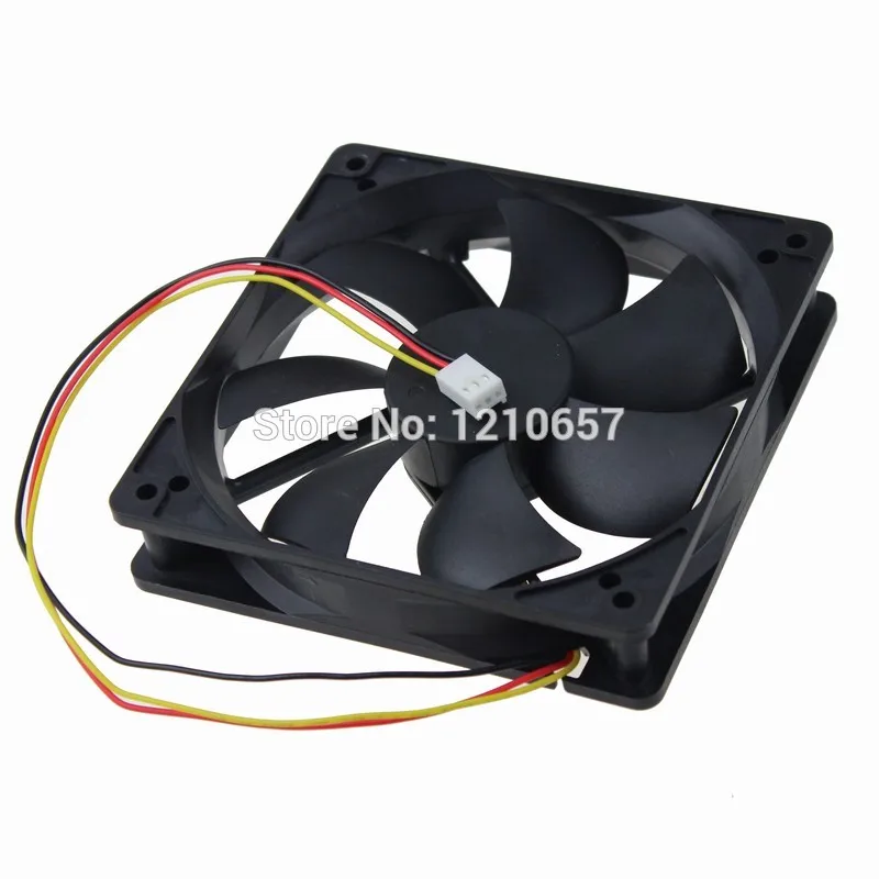 Кулер для охлаждения 2 шт. в партии 12 В 3 pin 120x25 мм 12025 см 120 мм|control plate|control icfan control pc |