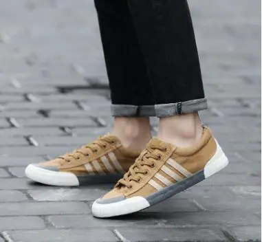 Men Sneakers Breathable Canvas Man Walking Shoes Outdoor Sports Graffiti Trainner Skateboarding Soft flat Footwear | Спорт и