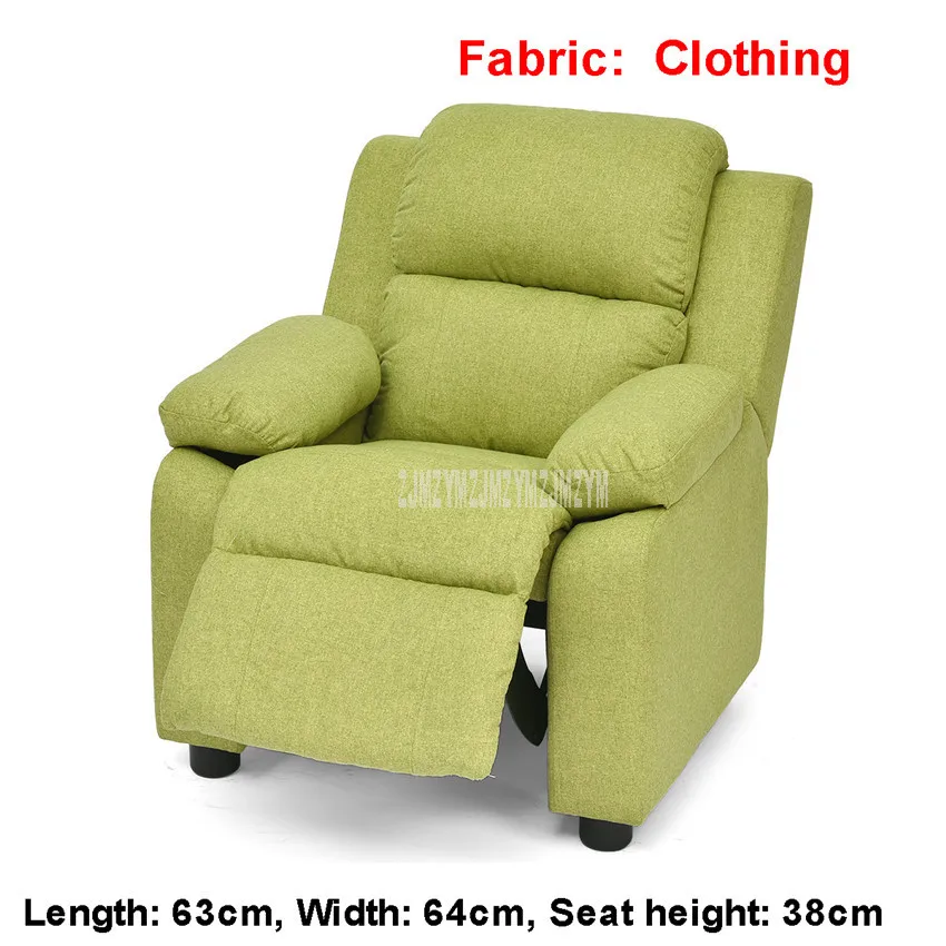 light green Лежащий/Сидящий детский Диван эргономичный детский ленивый диван стул с подставкой для ног одежда/мягкий наполнитель из искусственной кожи - Цвет: light green