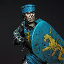 1/24 масштаб древний воин история персонажа 75 мм Неокрашенная