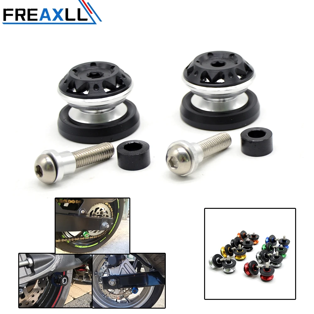 Аксессуары для мотоциклов FREAXLL 10 мм Слайдеры катушки с ЧПУ большинства