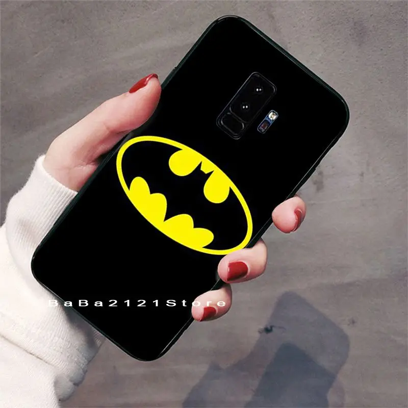 A5 Babaite супергерой Бэтмен с логотипом на заказ высококачественный Телефон чехол для Galaxy S5 s6 edge plus s7 s8 plus s9 plus s10 s10 plus - Цвет: A5