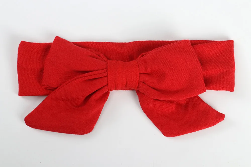 Хлопковая повязка на голову с бантом для девочек аксессуары волос Bebes бантиком