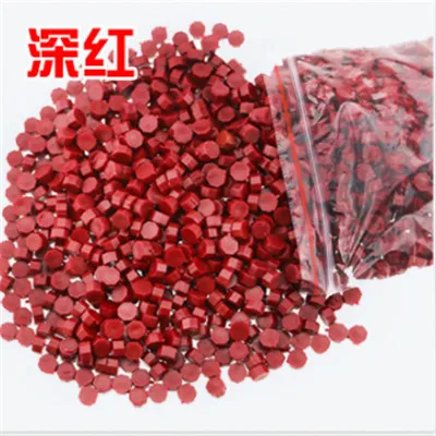 Dark red 1625 шт./упак. Винтаж печать воск Краски уплотнения гранул DIY Подарочная коробка для свадебных приглашений офис бутылка для виноградного вина герметизирующий материал - Цвет: Dark red
