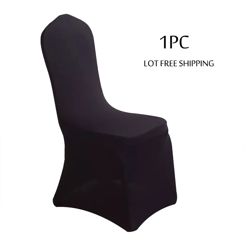 Универсальный Белый эластичный чехол для стула из спандекса и лайкры 1 шт.|chair