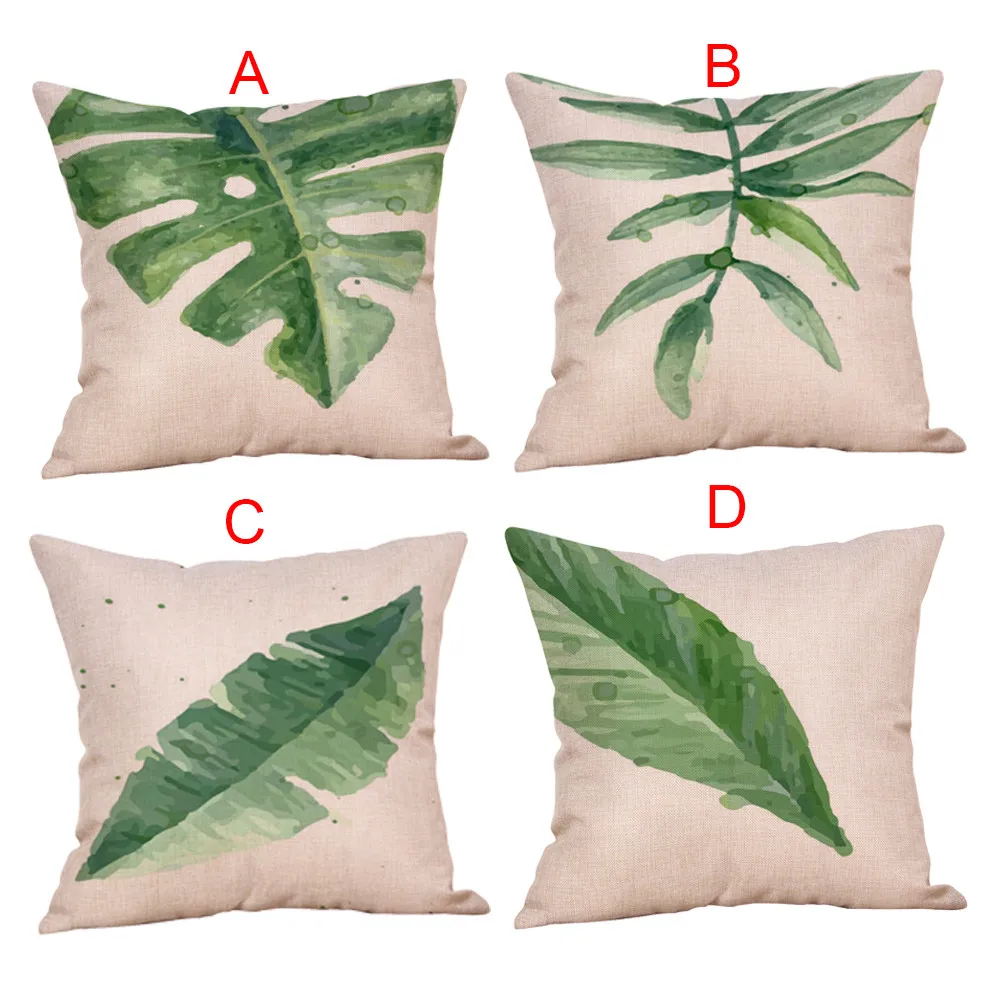 4 styles cushion covers Cotton Linen Square decorative pillows for sofa home decor maison accessories Throw PillowCase F300121 | Дом и сад