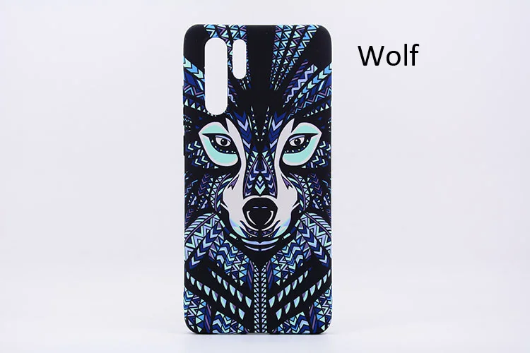 Светящийся в темноте ночной светящийся чехол для huawei P30 Pro Tiger Elephant Lion Wolf защитный чехол