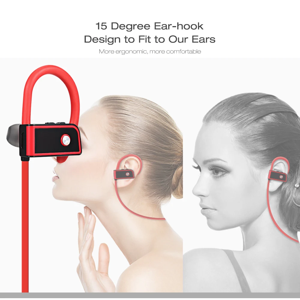 Fineblue FA 80 беспроводные Bluetooth наушники спортивные с защитой от пота магнитные