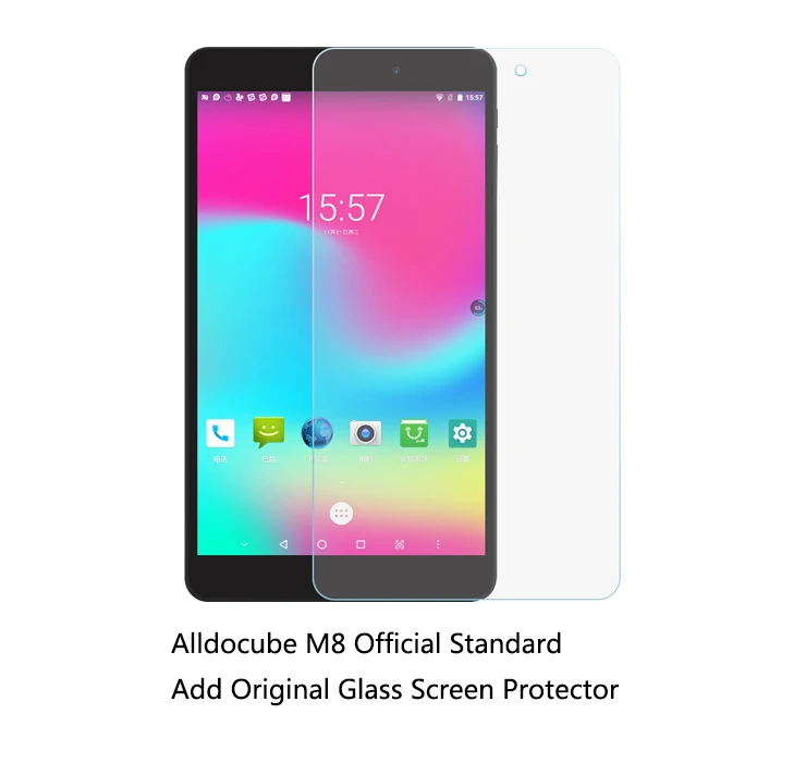 Add Screen Protector Dual Sim двухдиапазонный мобильный телефон Alldocube M8 4G LTE планшетный ПК 8 дюймов 1920*1200 2G ram 32G rom Android 8,0 BT Wifi X27 Deca-Core - Комплект: Add Screen Protector