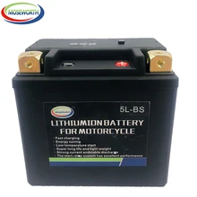 5AH аккумулятор мотоцикла 12V LiFePO4 литий-ионный 5L-BS 180CCA размер-113*70*105 мм BMS плата мотоцикла батарея для KTM/Honda/Yamaha