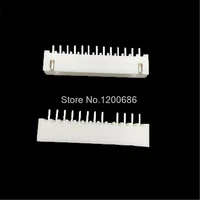 100 piece xh 2 54 13 pin connector plug male connector
