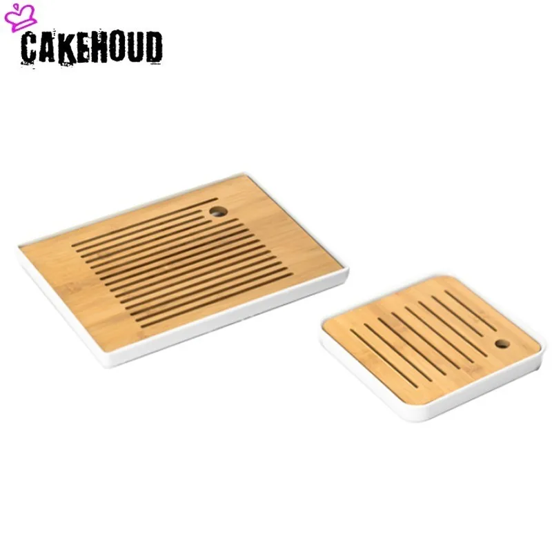 CAKEHOUD китайский чайный набор кунг-фу чайный стол, поднос для обслуживания, бамбуковый чайный поднос, блюдце для путешествий, сухой пузырьковый поднос, аксессуары для чайной церемонии