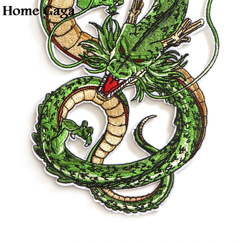 Homegaga Dragon ball z Shenron куртка большого размера нашивки вышитые железные на аксессуар новое поступление косплей одежда наклейки D1268