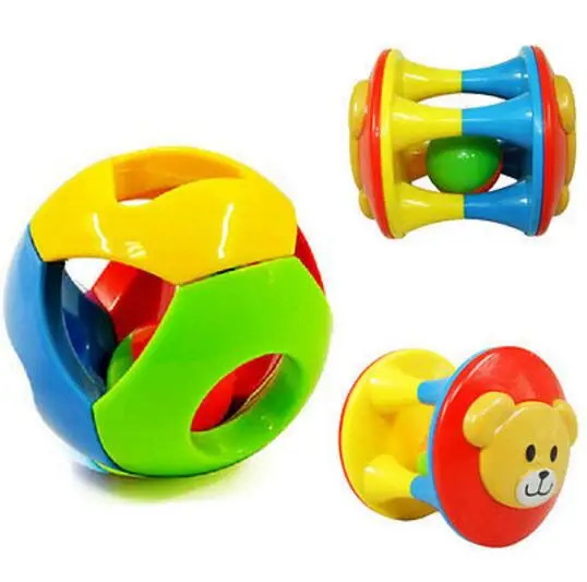 Mipozor 2 шт. детские игрушки забавные маленькие громкие шариковые кольца Jingle
