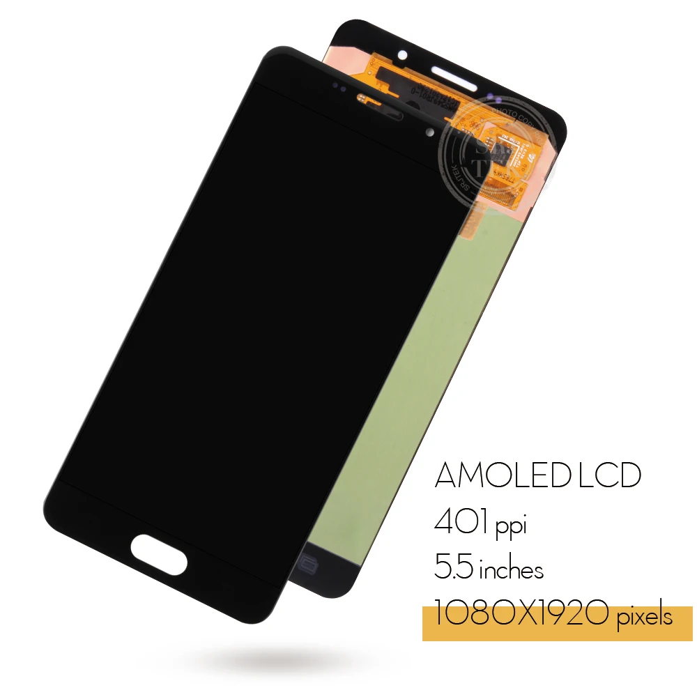 Оригинальный ЖК-дисплей 5 ''Super AMOLED для SAMSUNG Galaxy A7 2016 A7100 A710F A710 сменный с