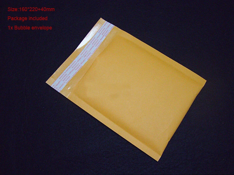 1Pcs 160X220mm Быстро раскупаемый 1/5/10 шт крафт Бумага Пузырь Конверты Сумки Конверты Мягкий почтовый конверт с пузырьковый почтовый пакет Бизнес расходные материалы - Цвет: 1Pcs 160X220mm