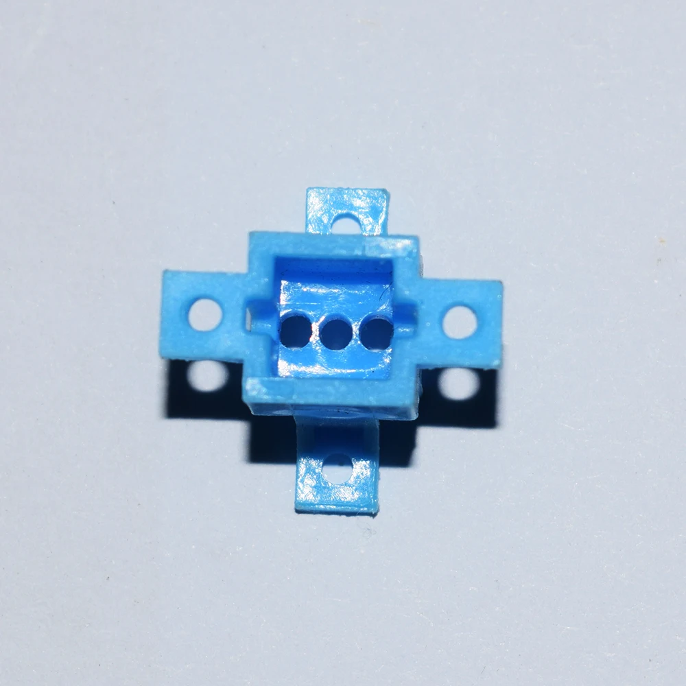 10/100pcs Tripod/double plug plastic connector/diy toy parts/technology model/rc car robot parts/baby toys for children | Игрушки и