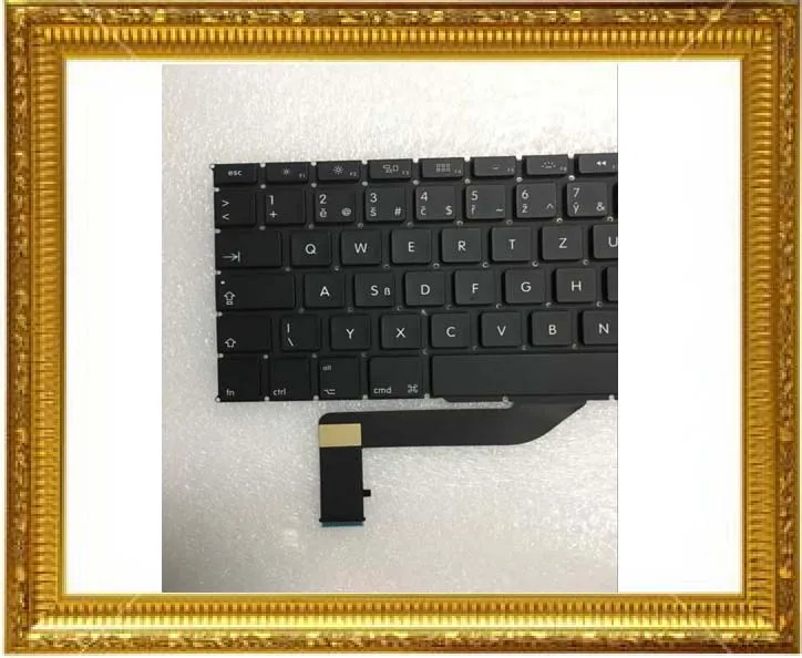 Новая клавиатура A1398 для MacBook Pro Retina 15 4 &quotA1398 Чешская CZ КЛАВИАТУРА 2012 2013 2014 2015 года |
