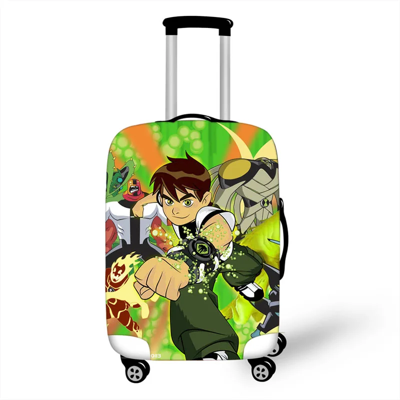 001 18 ''-32'' Ben 10 Tennyson Эластичный Защитный чехол для багажа, чехол для чемодана, пылезащитный чехол, Мультяшные аксессуары для путешествий - Цвет: 001