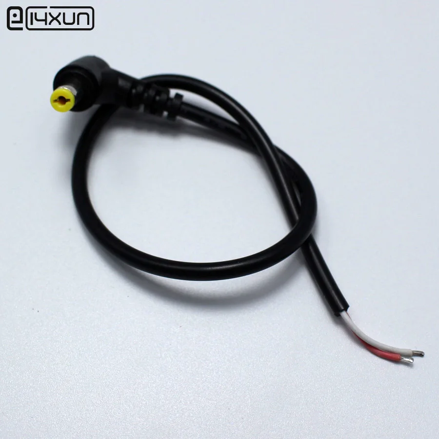 1pcs 4.0*1.7mm 90 Degrees DC Power Plug with 30cm Cable Black Charging Connector 4.0x1.7mm Plugs for Digital Audio | Обустройство