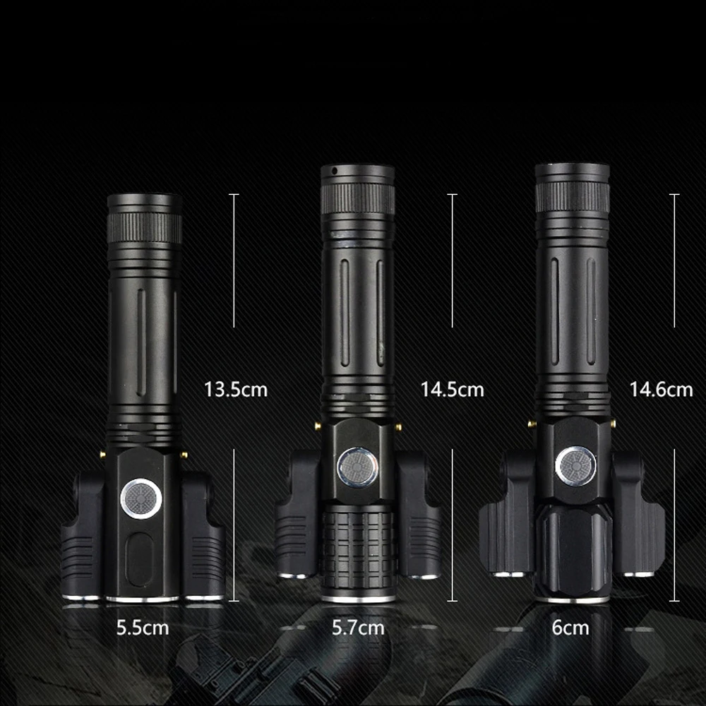 T6+ XPE Мощный светодиодный фонарь, перезаряжаемый фонарь для кемпинга, походов, охоты и использования в помещении, KS-737