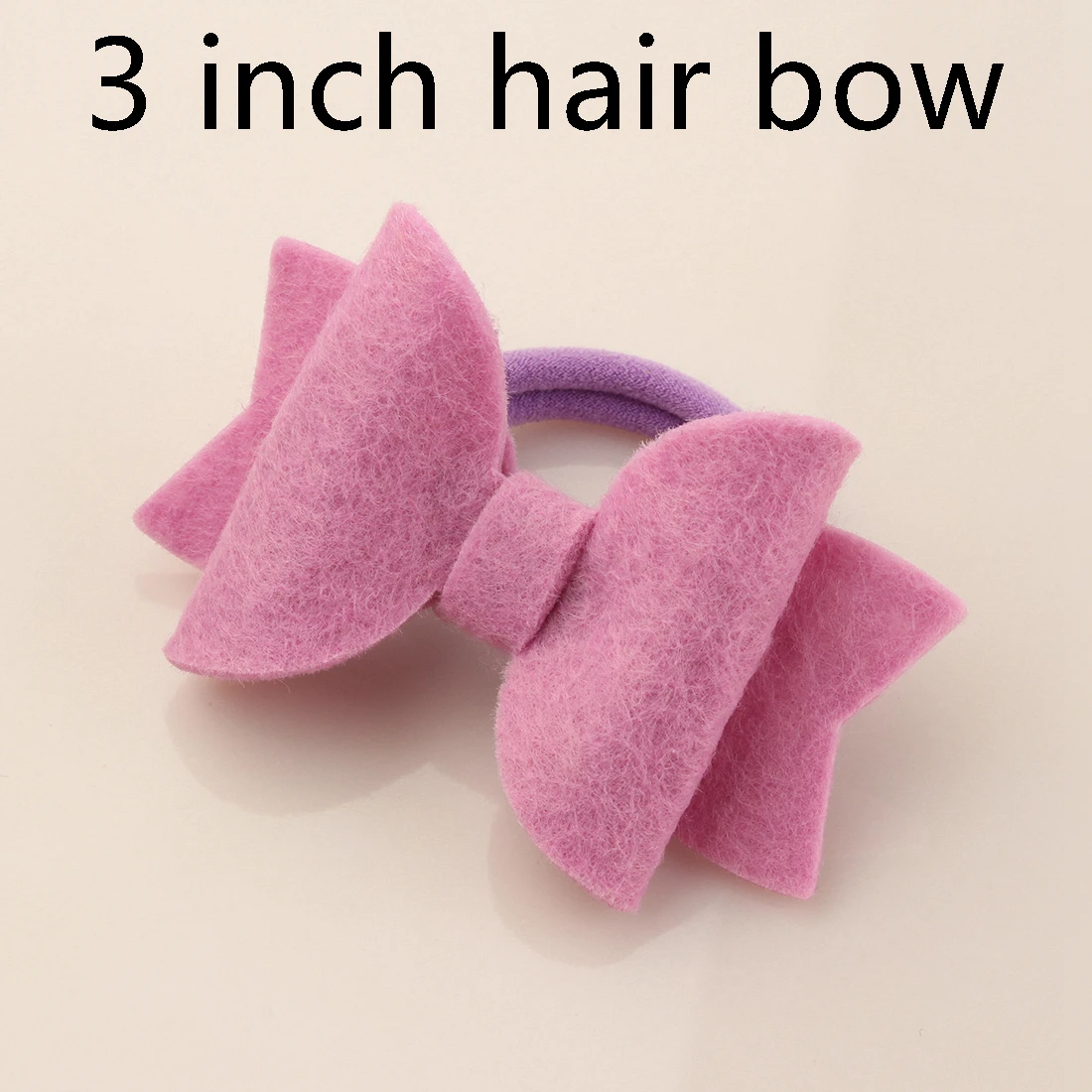 non woven-1 1 PC Child Hair Bow Tie Elastic Hair Band Glitter Hairbow Rope Rainbow Sequin Sparkly 3 Inch Bows Mermaid Girls Sweet Headwear - Цвет: non woven-1