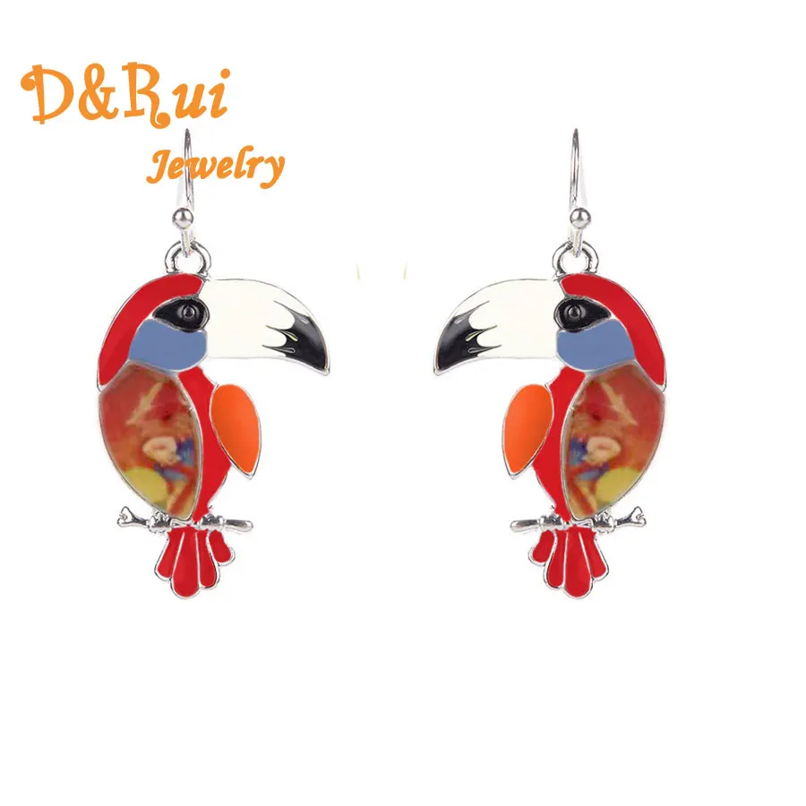 Серьги D & Rui женские с эмалью милые ювелирные украшения для женщин Подвески